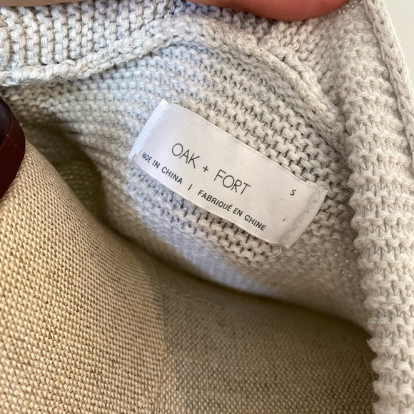 Oak + Fort cotton sweater - Picture 3 of 6